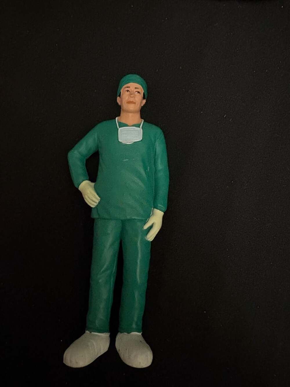 Male Doctor Lakeshore Community Block Play 5” Educational Careers Figures